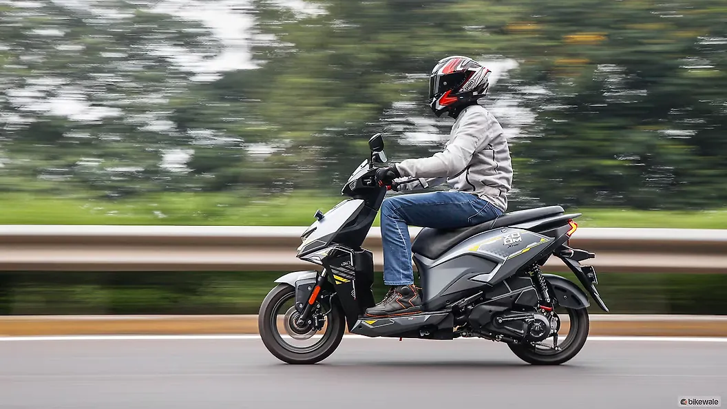 Hero Xoom 110 Left Rear Three Quarter Image – BikeWale