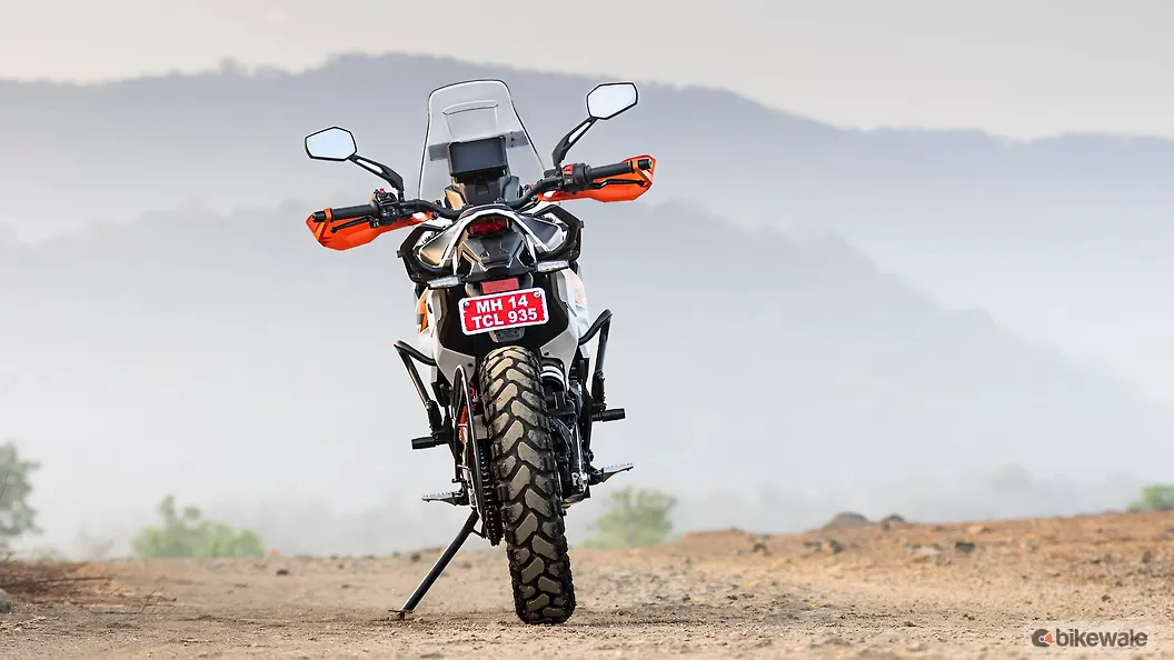 KTM 390 Adventure R Right Rear Three Quarter Image – BikeWale
