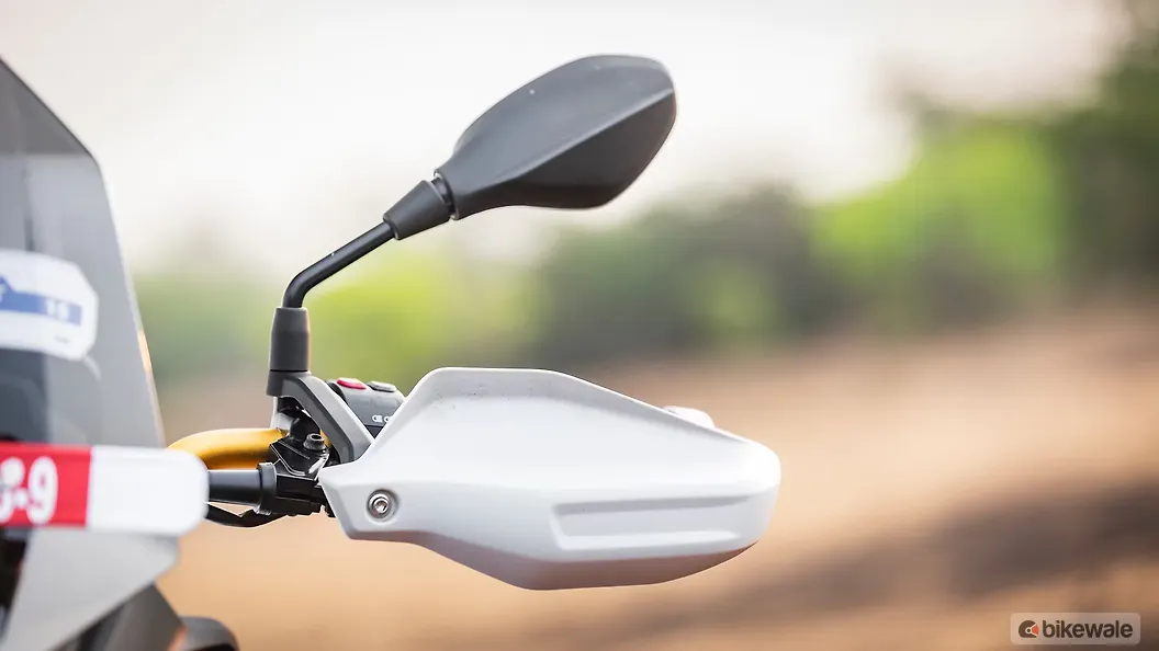 Bmw Gs Rear View Mirror Riser BMW F 450 GS Rear View Mirror Image – BikeWale
