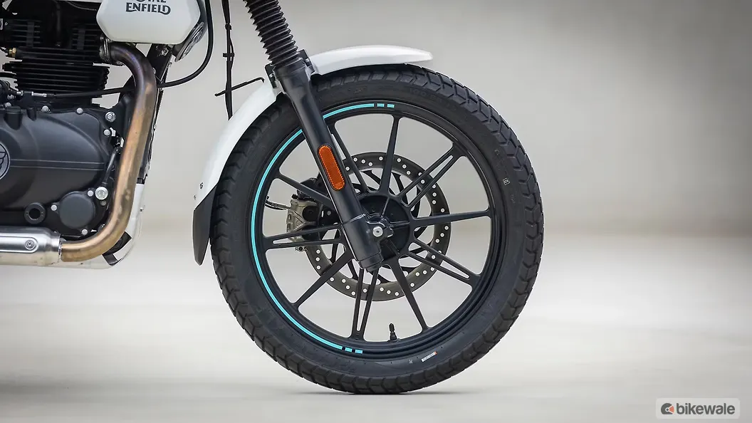Royal Enfield Scram 440 Front Alloy Wheel Image – BikeWale