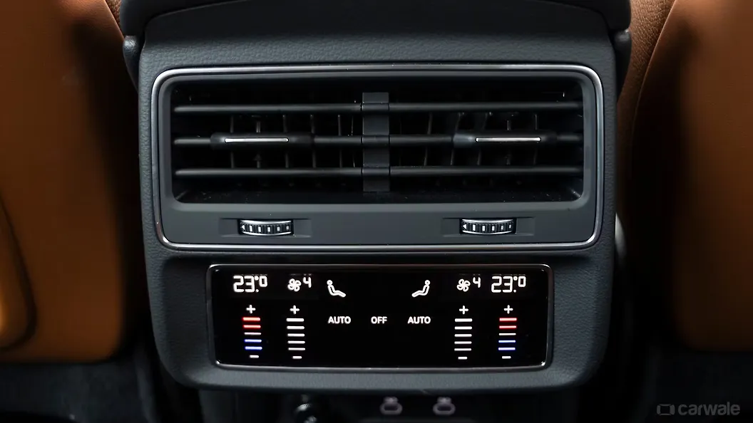 ऑडी q7 पीछे की रो के लिए एसी कंट्रोल्स