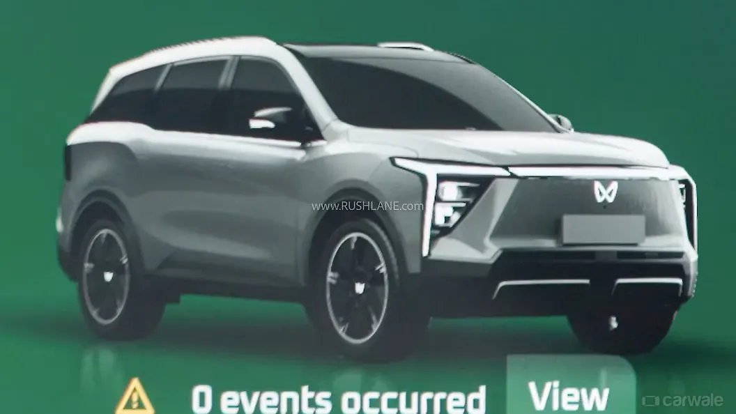 Mahindra XEV 7e Right Front Three Quarter