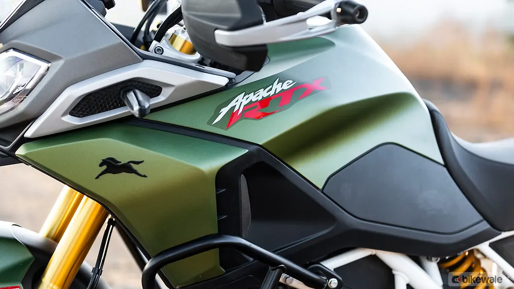 Apache Tank Drawing TVS Apache RTX Branding/Fuel Tank Decal Image – BikeWale