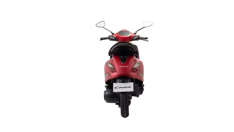 Bajaj Chetak Left Rear Three Quarter Image – BikeWale