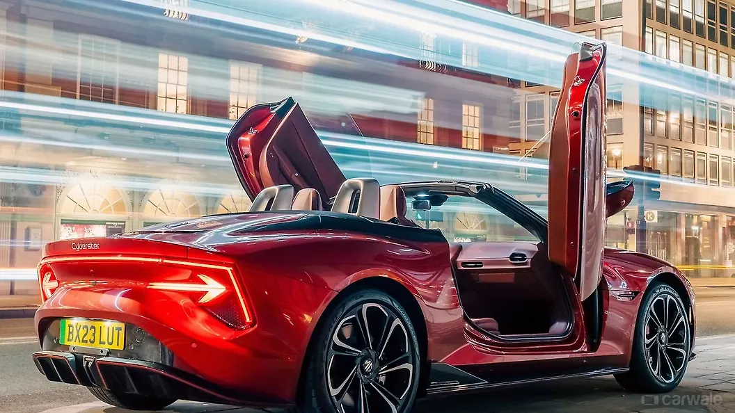 MG Cyberster Right Rear Three Quarter