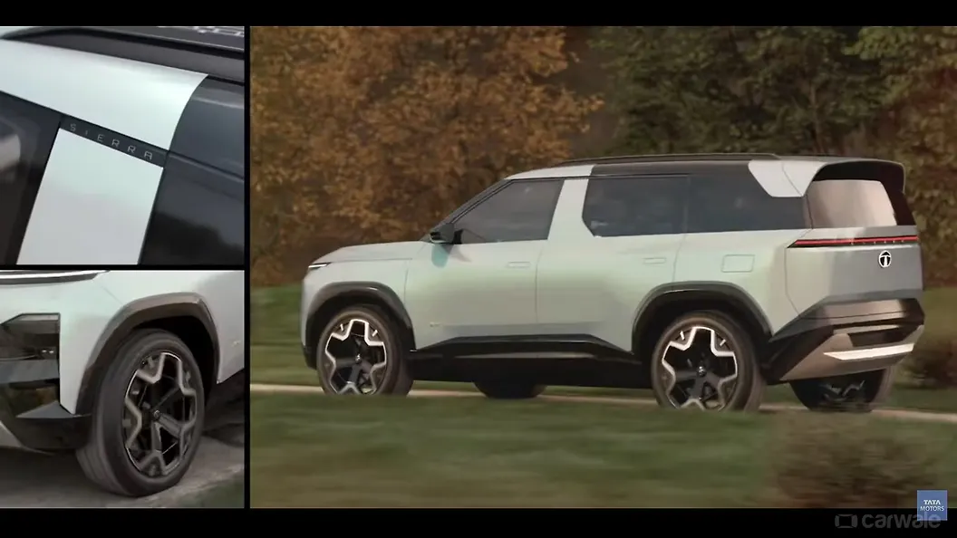 Sierra EV Left Rear Three Quarter Image, Sierra EV Photos in India ...