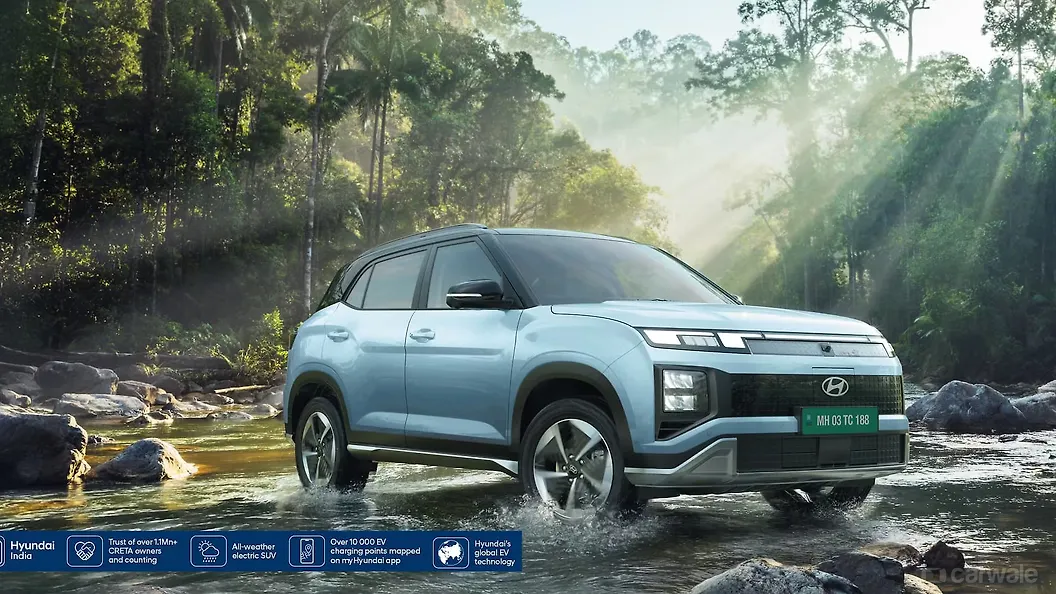 Hyundai Creta Electric Right Front Three Quarter
