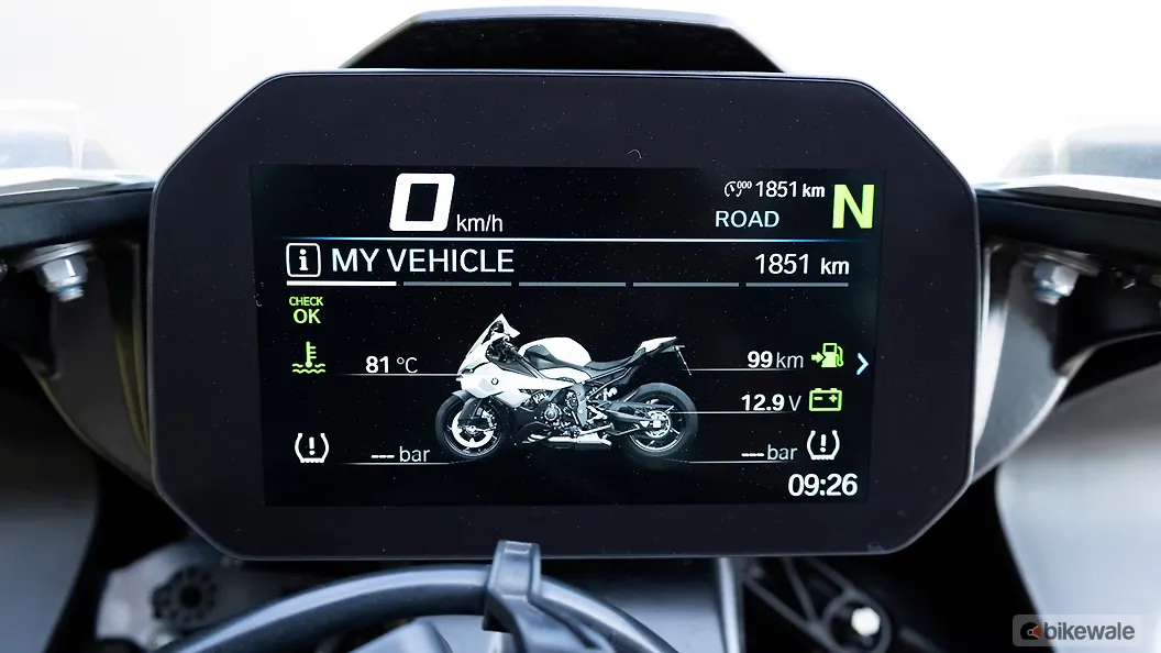 BMW S1000RR Fuel Gauge Image – BikeWale