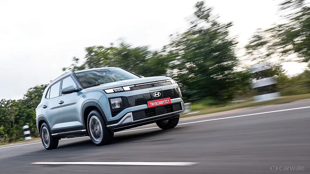 Hyundai Creta Electric Right Front Three Quarter