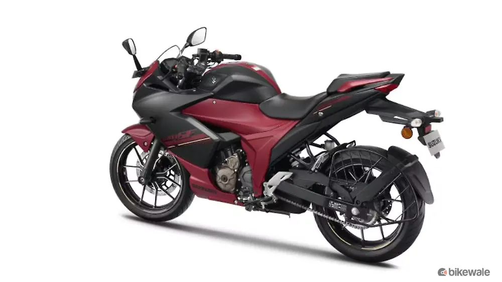 Suzuki Gixxer SF 250 Flex Fuel Left Rear Three Quarter