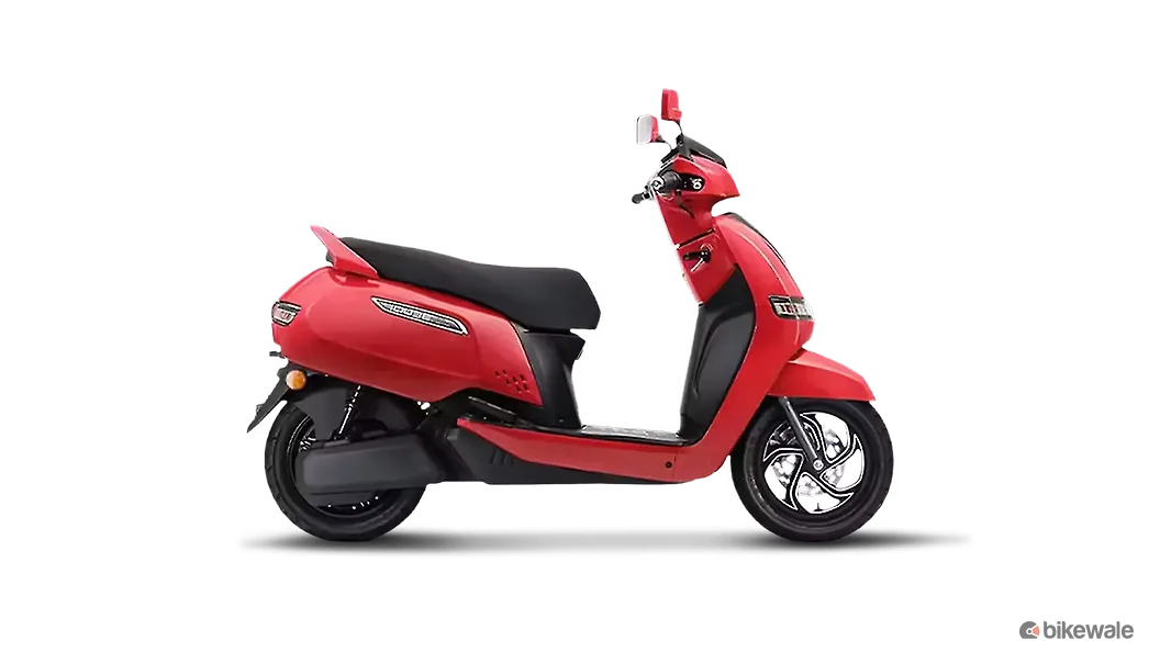 TVS iQube Right Side View