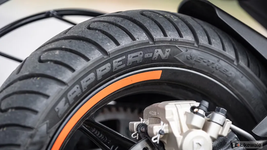 Ather 450X Rear Wheel Image – BikeWale