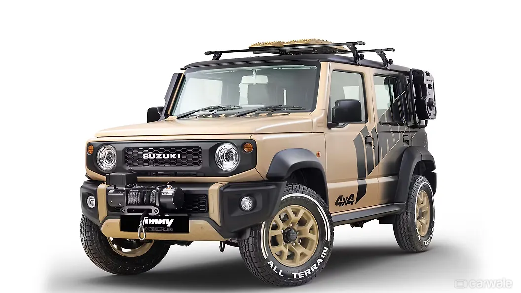 Maruti Suzuki Jimny Left Front Three Quarter Maruti Suzuki Jimny Left Front Three Quarter
