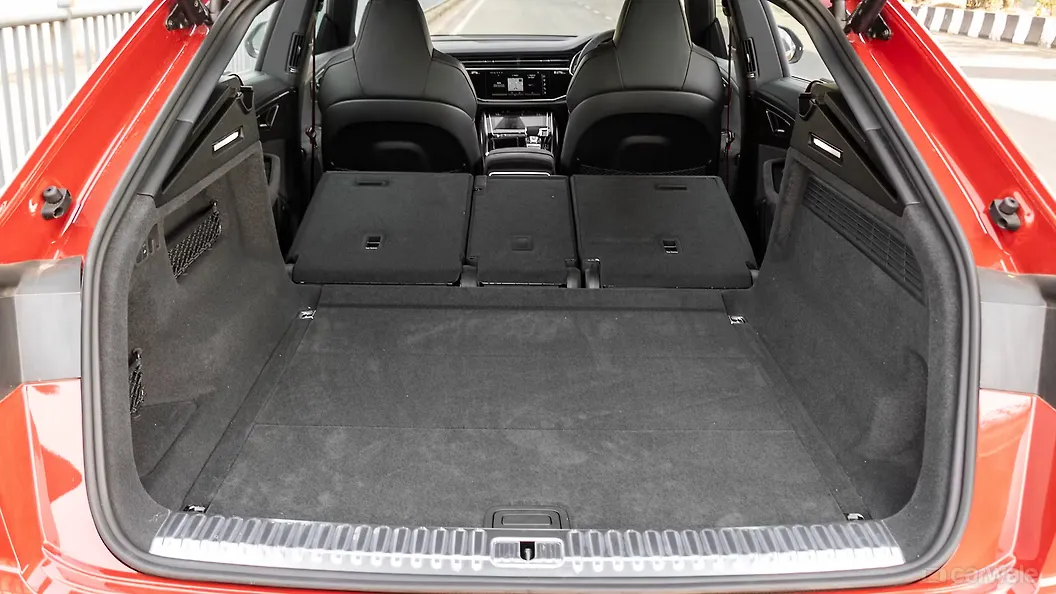 Audi RS Q8 Performance Bootspace Rear Seat Folded
