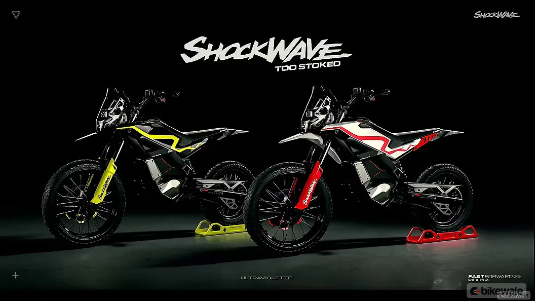 Ultraviolette Shockwave Left Front Three Quarter