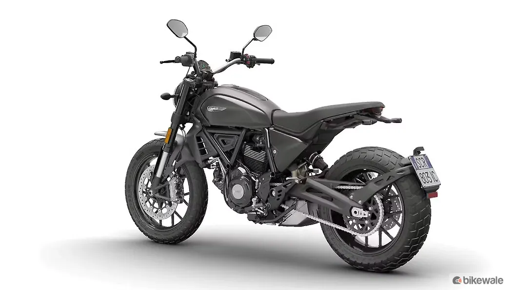 Ducati Scrambler Icon Rear View Image – BikeWale