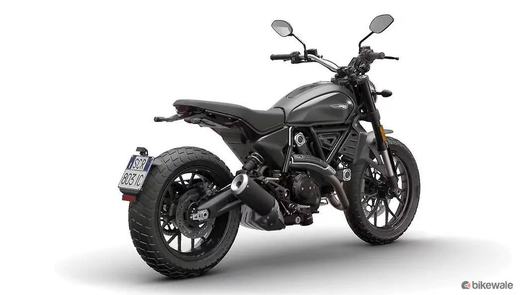 Ducati Scrambler Icon Right Rear Three Quarter Image – BikeWale