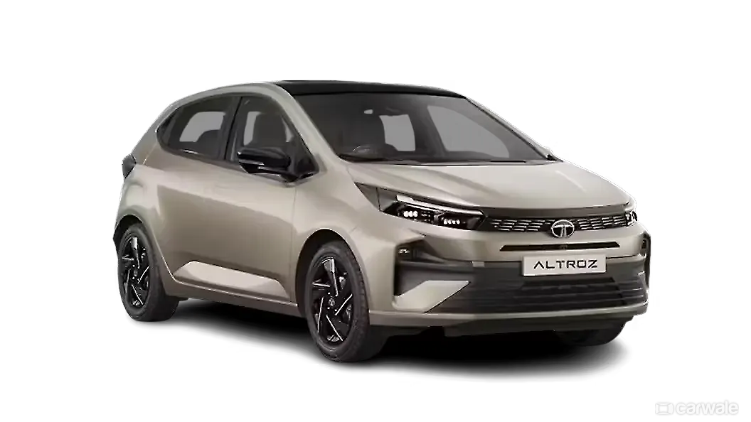 टाटा अल्ट्रोज़ ठीक सामने तीन चौथाई