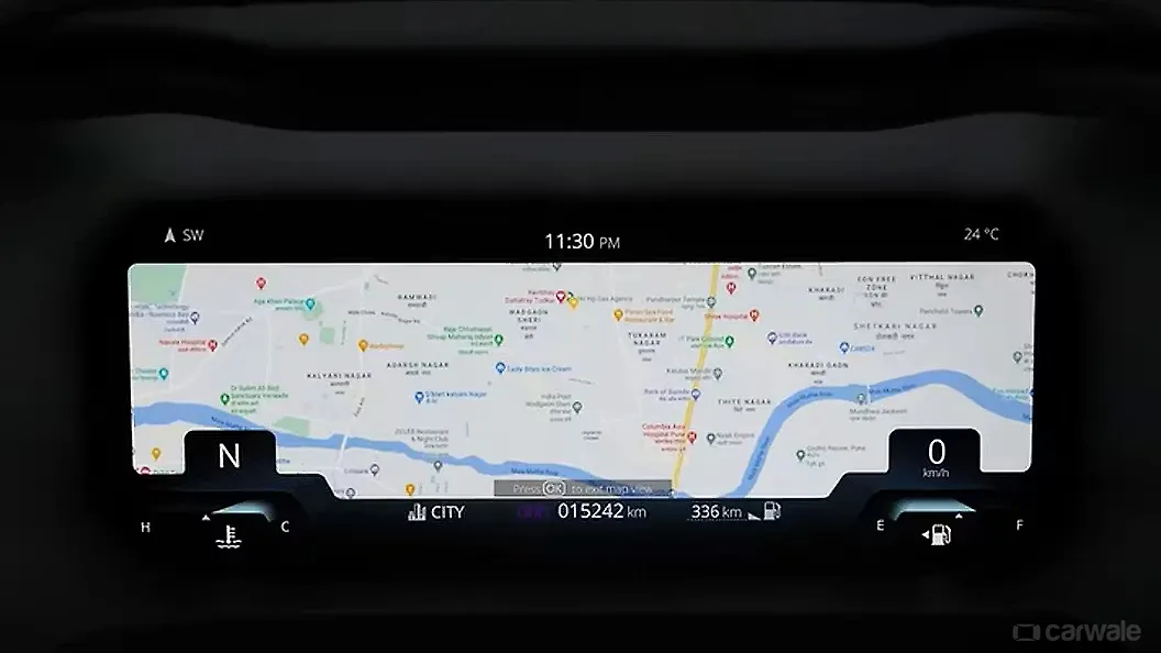 Tata Altroz 2025 Instrument Cluster