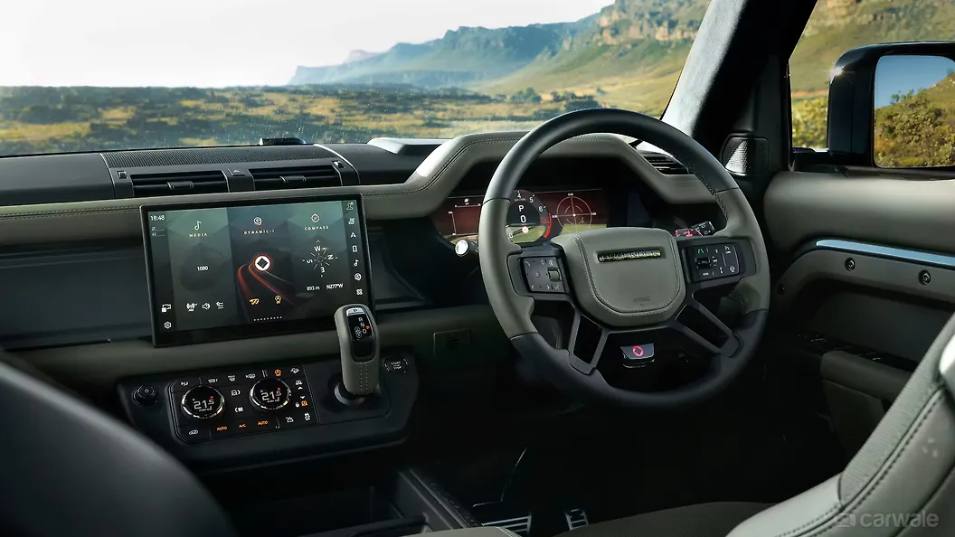 Land Rover Defender Dashboard