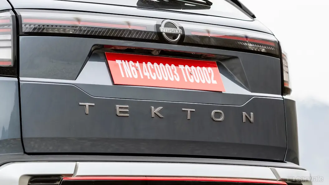 Nissan Tekton Rear Badge