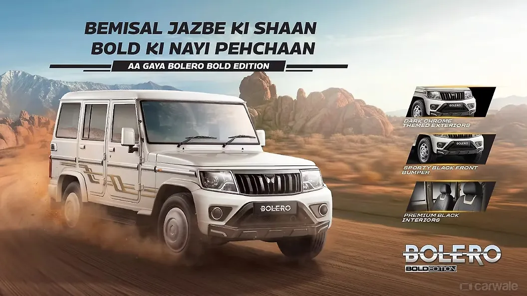 Mahindra Bolero Right Front Three Quarter