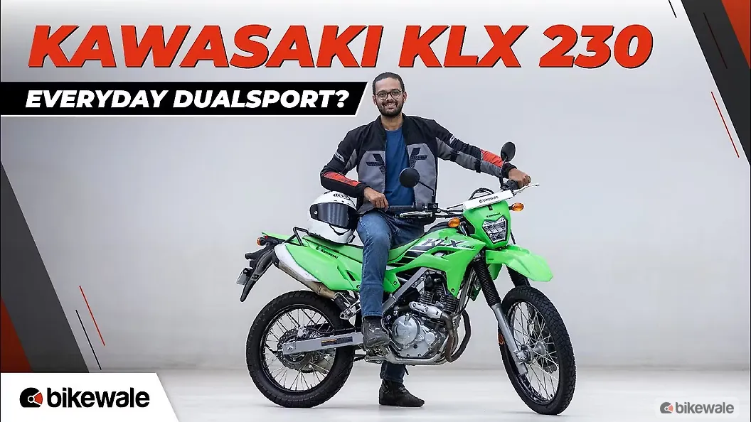 Kawasaki KLX 230 Right Front Three Quarter Image – BikeWale
