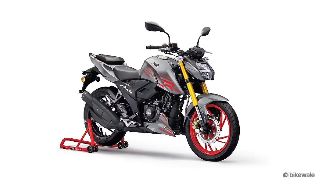 TVS Apache RTR 200 4V Right Front Three Quarter
