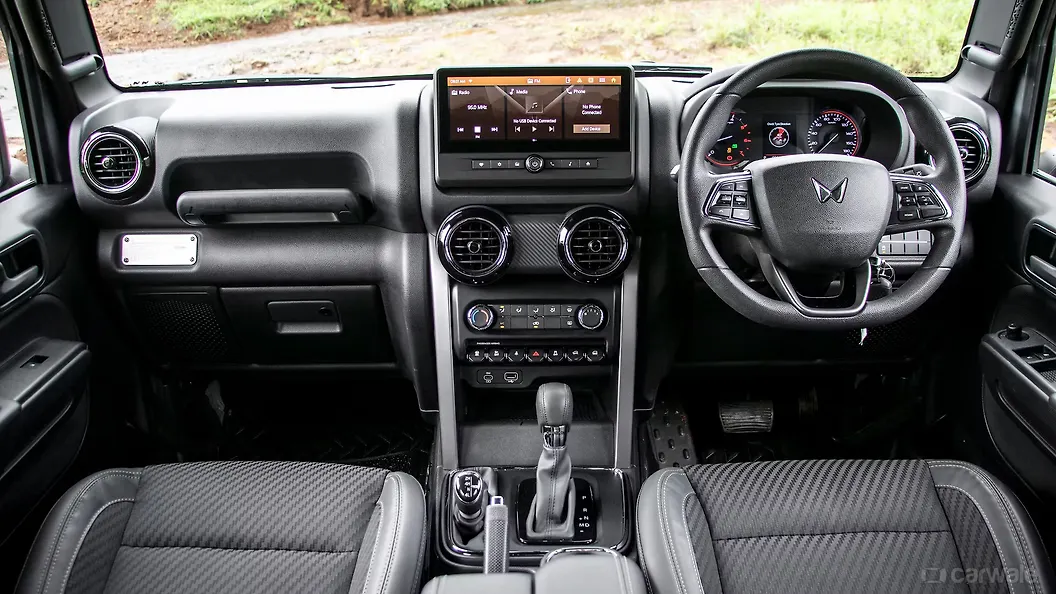 Mahindra Thar Dashboard