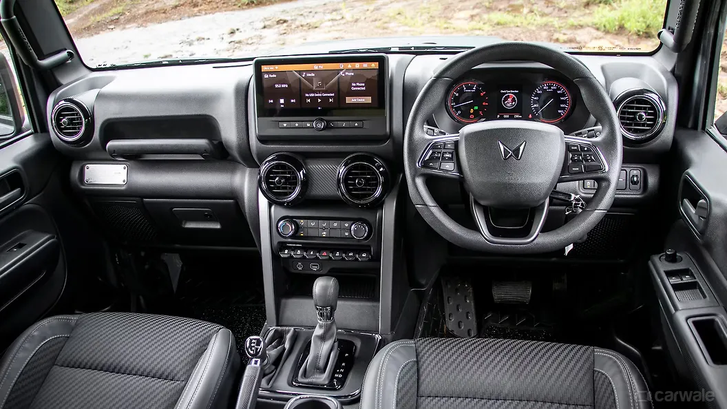 Mahindra Thar Dashboard