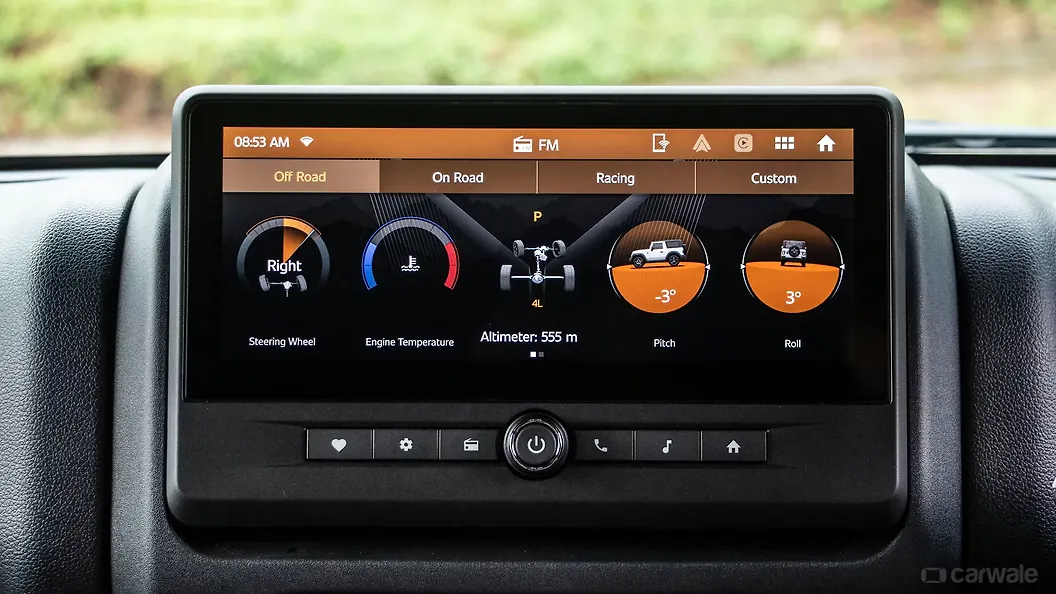 Mahindra Thar Infotainment System