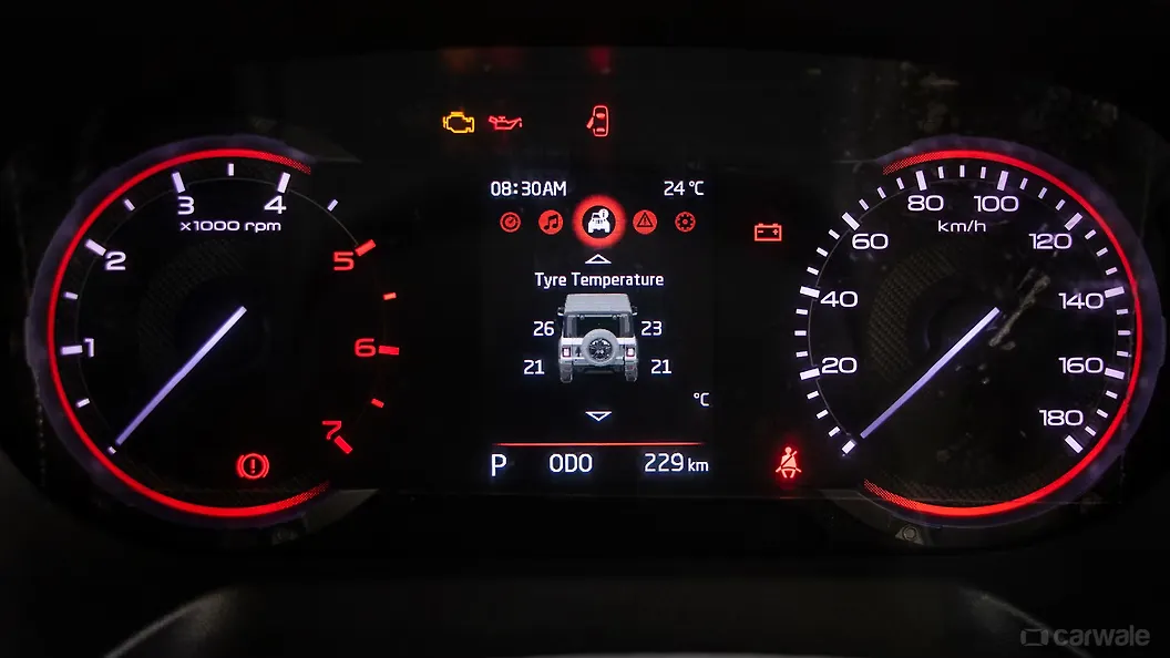 Mahindra Thar Instrument Cluster