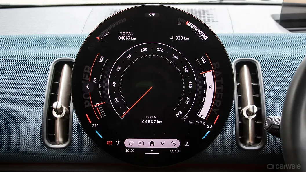 Mini Countryman Electric Dashboard