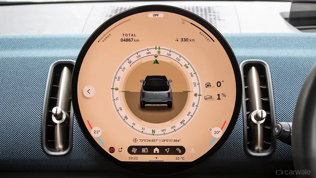Mini Countryman Electric Infotainment System