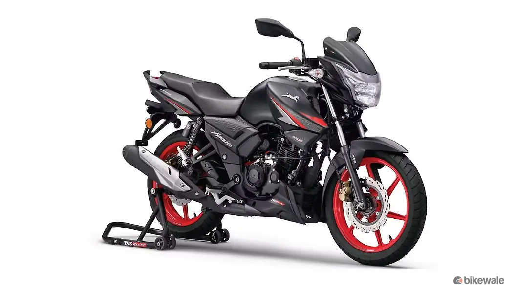 TVS Apache RTR 160 Right Front Three Quarter