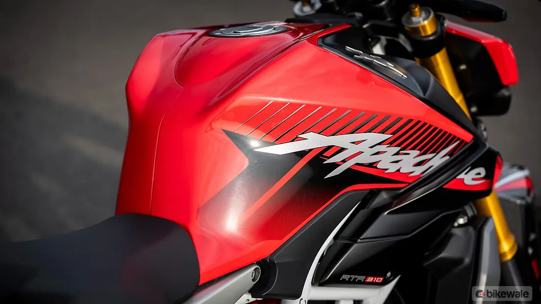 TVS Apache RTR 310 Fuel Tank Image – BikeWale