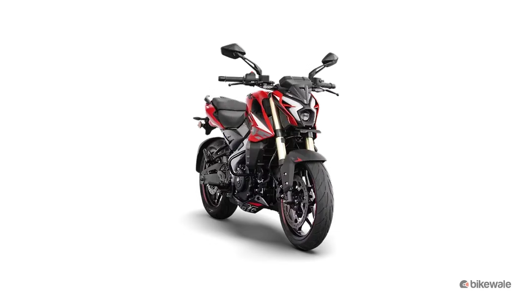बजाज पल्सर NS400Z ठीक सामने तीन चौथाई