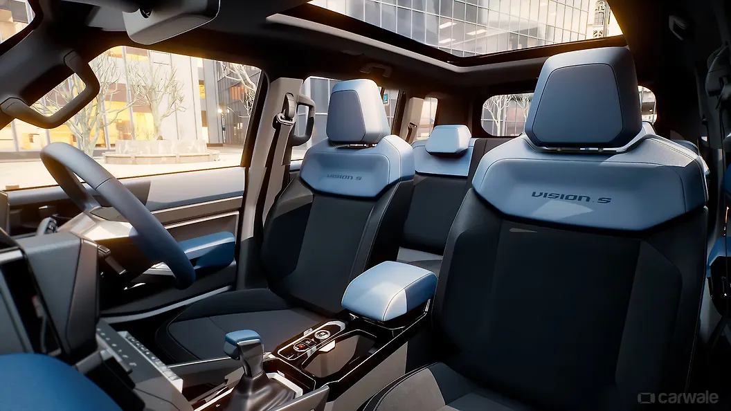 Mahindra Vision S Compact SUV Front Row Seats