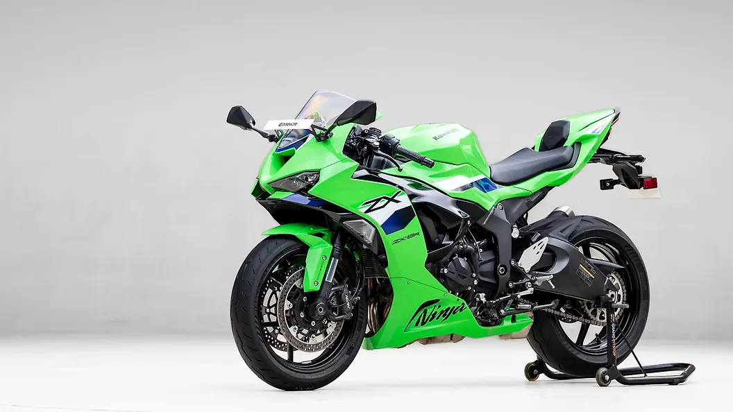 Kawasaki Ninja ZX-6R Left Side View Image – BikeWale