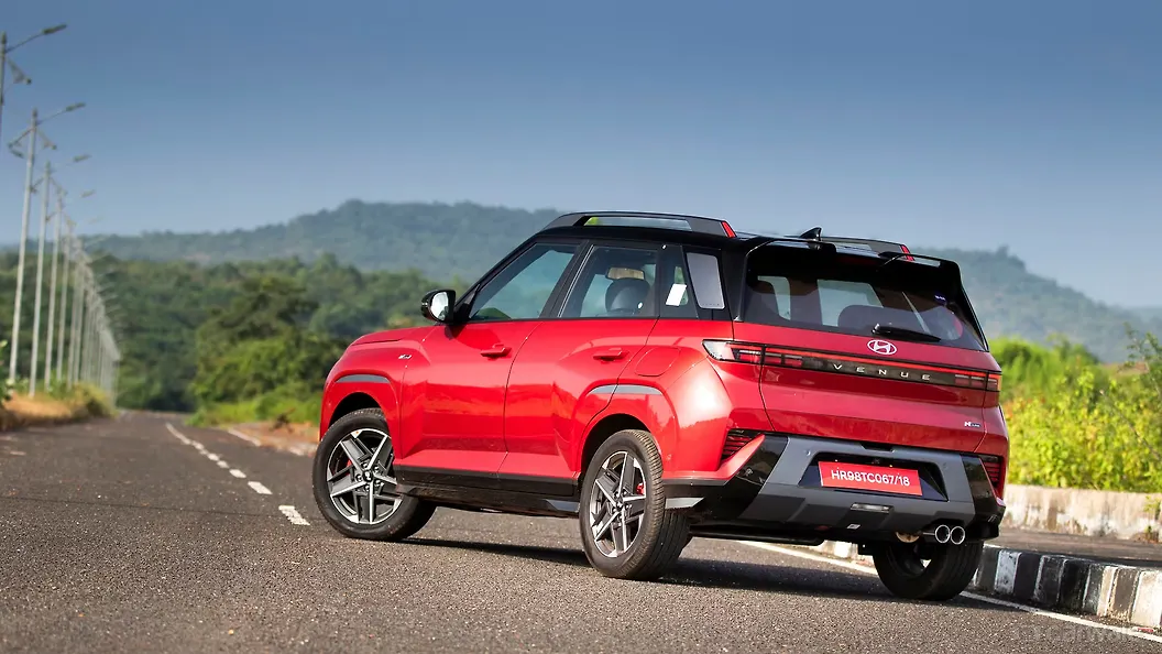 Hyundai Venue N Line Left Rear Three Quarter