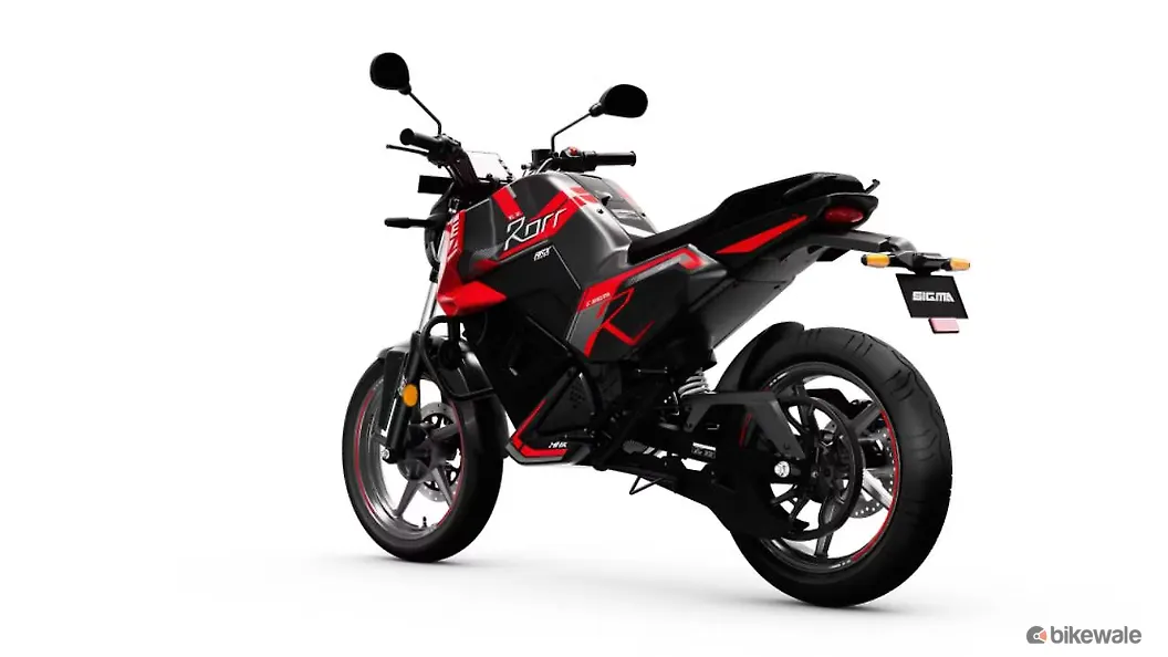 Oben Rorr Rear Wheel Oben Rorr EZ Sigma Rear View Image – BikeWale