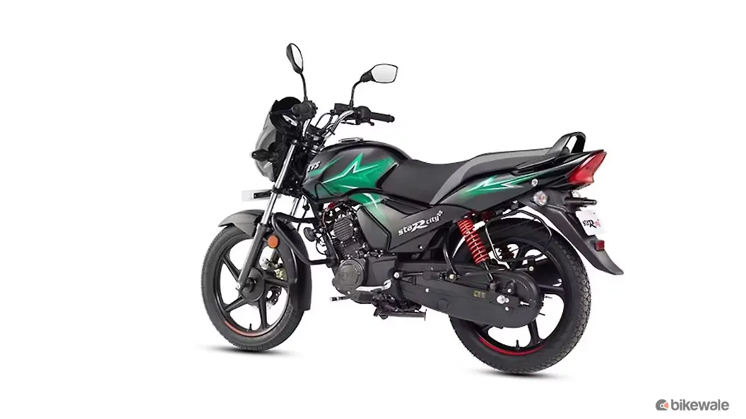 TVS Star City Plus Left Rear Three Quarter