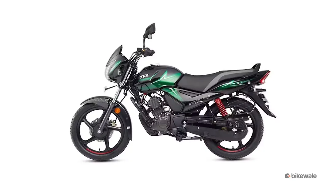 TVS Star City Plus Left Side View