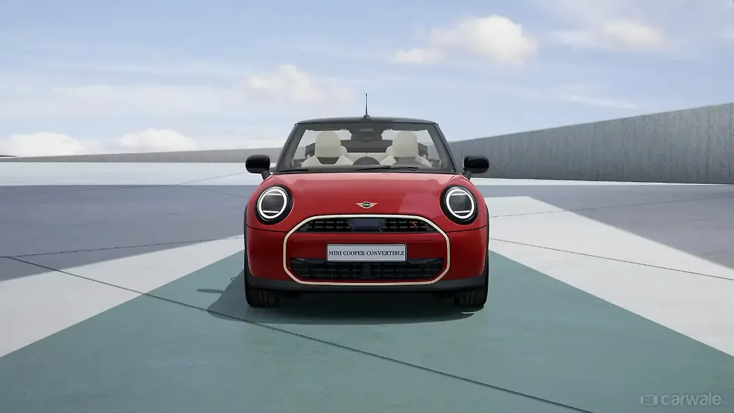 Mini Cooper S Convertible Front View