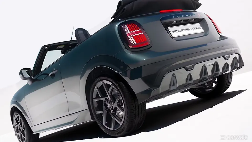 Mini Cooper S Convertible Rear View Mini Cooper S Convertible Rear View