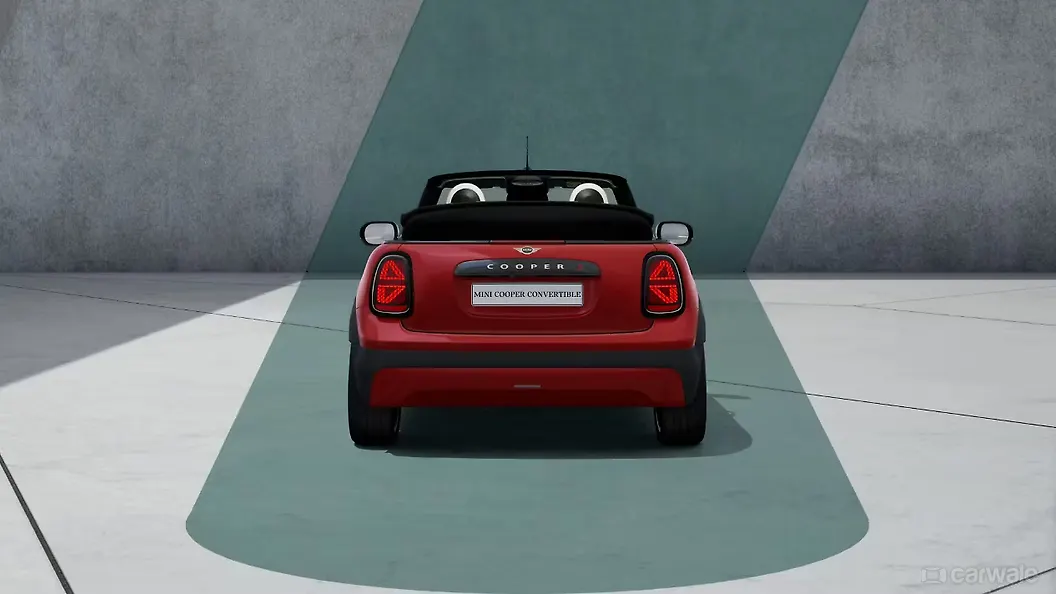 Mini Cooper S Convertible Rear View