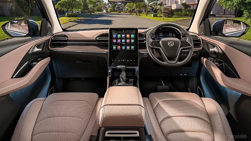 एमजी हेक्टर डैशबोर्ड