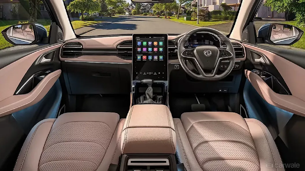 एमजी हेक्टर डैशबोर्ड