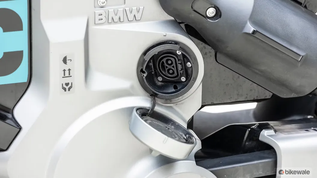 BMW CE 02 Electric Bike Charging Input Plug Image – BikeWale