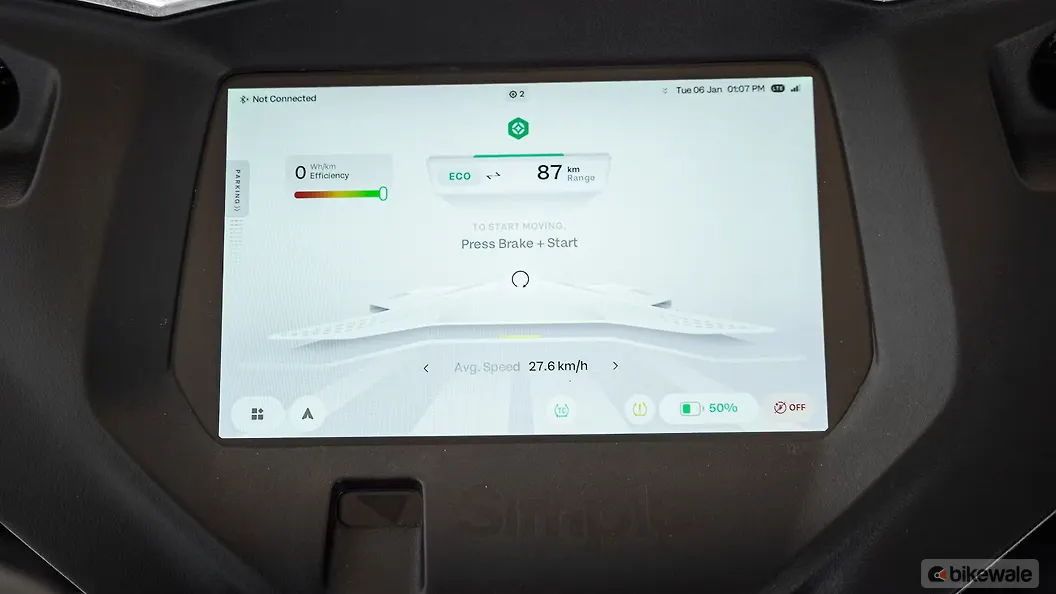Simple Energy One Gen 2 Speedometer